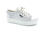 Półbuty skórzane Karollo Violli 464 biały
