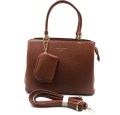 Elegancka Torba torebka Galantry brąz Portfelik  (1).jpg
