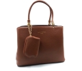 Elegancka Torba torebka Galantry brąz Portfelik  (2).jpg