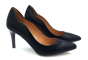 Czółenka na szpilce 8 cm Karollo Violli 2217 czarny