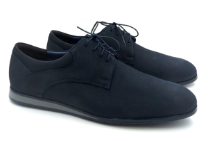 Półbuty skórzane Softbut 1599 granatowe