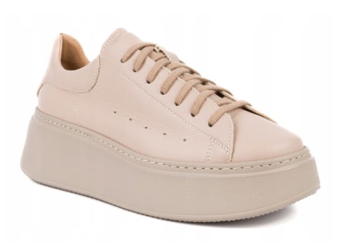 SNEAKERSY Laura Piacci półbuty damskie 1593 beż.jpg