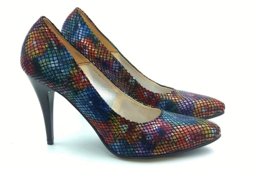 Czółenka Karollo Violli 2906 kolorowe kwiaty (1).jpg