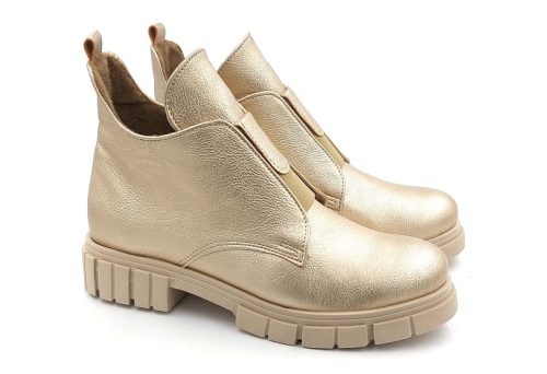 Ocieplane botki na grubej podeszwie Paris złote (1).jpg