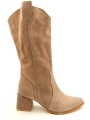 Botki kowbojki Karollo Violli 3171G cappucino.jpg