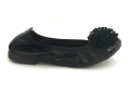 Skórzane baleriny Karollo Violli 0760 pompon czarny (7).jpg