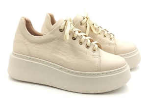 Skórzane półbuty Sneakersy Softbut Luiziano beżowe