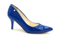 Czółenka na obcasie 8 cm Karollo Violli 2169 szafir lakier (2).jpg