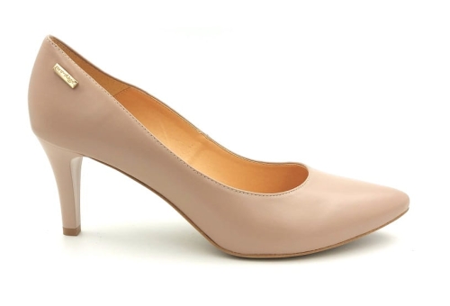 Czółenka na obcasie 7 cm Karollo Violli 868 beż cieliste 37,41 (1).jpg