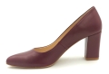 Piękne czółenka na słupku 8 cm 2031 Prestige bordowe (4).jpg