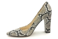 Pantofle Czółenka na słupku 10 cm Prestige 956 szary wąż (4).jpg