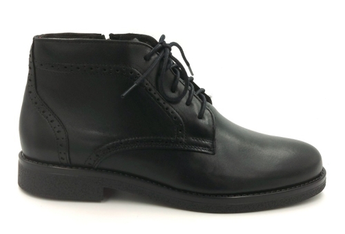 Buty Męskie skórzane Trzewiki lekkie 1416 czarny (1).jpg