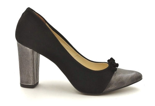 Czółenka Deoni 2453 brokatowy obcas 9 cm 2658 czarny zamsz (1).jpg