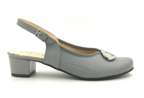 Czółenka na słupku 3 cm odkryta pięta 1495 popiel (1).jpg