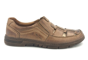 MOKASYNY PÓŁBUTY BUTY WSUWANE NA LATO 315 SKÓRA