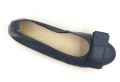 Skórzane Baleriny miękkie Maciejka z kokardą P6802 granatowe (3).jpg