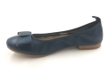 Skórzane Baleriny miękkie Maciejka z kokardą P6802 granatowe (4).jpg