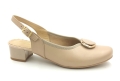 Czółenka damskie odkryta pięta na słupku 3 cm 1733 beżowe (3).jpg