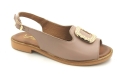 Sandały płaskie skórzane Lewski 3774 latte lico (2).jpg
