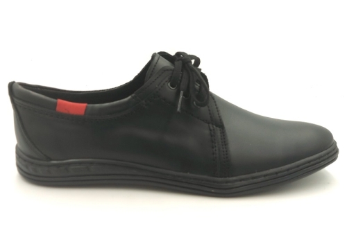 Buty męskie półbuty 100% Skórzane czarne (1).jpg