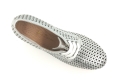 Miękkie skórzane wiązane MOKASYNY na koturnie 6 cm klasyczne Emi 13 srebrne (3).jpg
