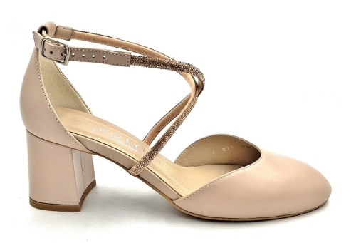 czółenka z paskiem na słupku 5,5 cm 0677 Kotyl beż nude (1).jpg