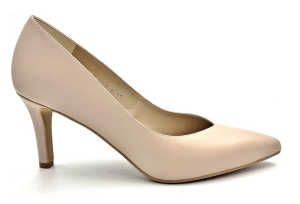 Piękne czółenka na obcasie 7,5 cm Kotyl 3701 beż nude