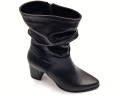 Botki damskie na słupku 7 cm 3925 czarne licowe matowe (3).jpg