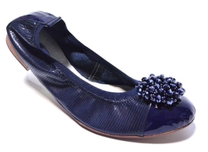 Karollo Violli 0760 granat BALERINY gumki miękkie 